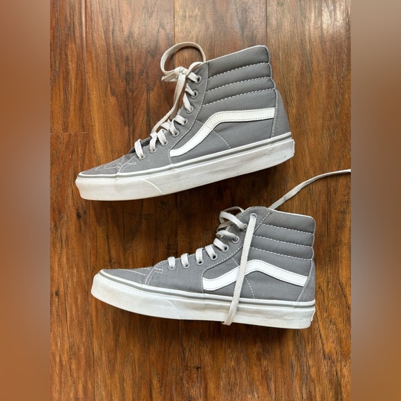Vans Other - Vans Sneakers Gray and White Size 7.5